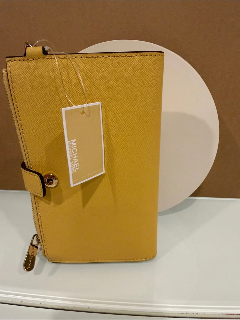 Michael Kors compact saffiano